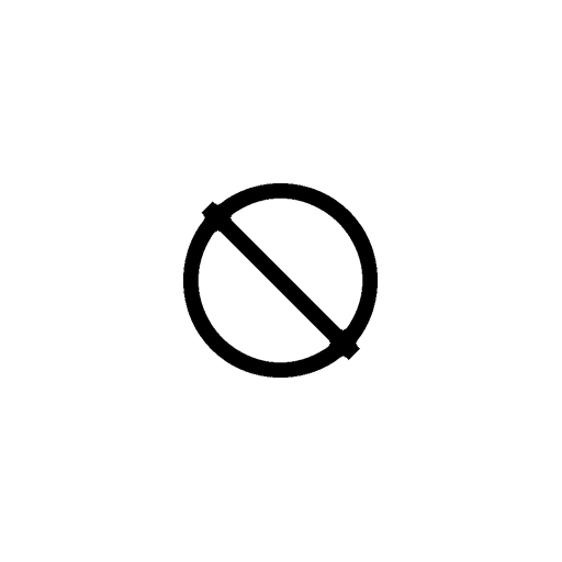 kein Bügelsymbol