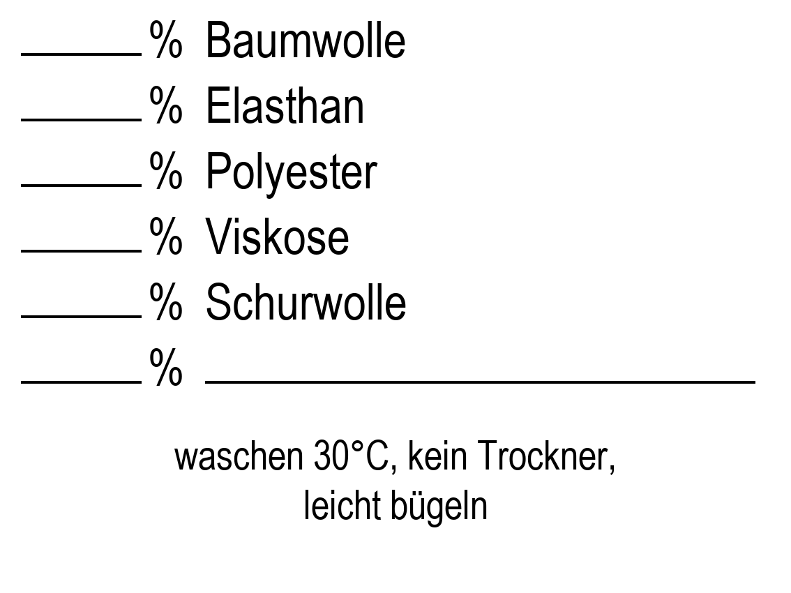 Mit Stoffnamen