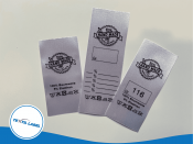 Textiletiketten Konfigurator Bild weiß Textil-Label Textil Label
